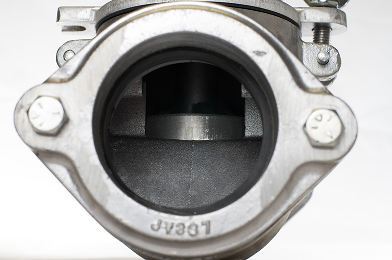 Inline Valve Closed Position